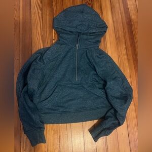 Lululemon Green Sparkly Scuba Rare